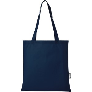 Zeus GRS recycled non-woven convention tote bag 6L, Navy (Laptop & Conference bags)