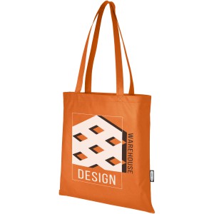 Zeus GRS recycled non-woven convention tote bag 6L, Orange (Laptop & Conference bags)
