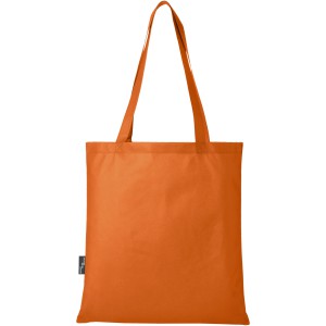 Zeus GRS recycled non-woven convention tote bag 6L, Orange (Laptop & Conference bags)