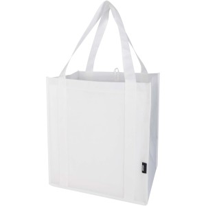 Liberty GRS recycled non-woven bottom board tote bag 29L, Wh (Shopping bags)