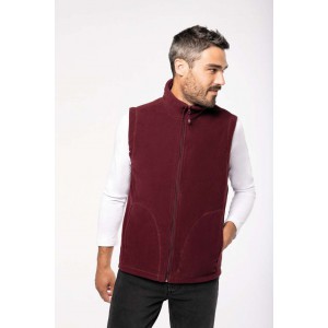 LUCA - MEN'S MICRO FLEECE GILET, Ash Heather (Vests)