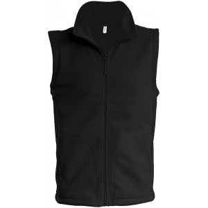 LUCA - MEN'S MICRO FLEECE GILET, Black (Vests)