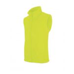 LUCA - MEN'S MICRO FLEECE GILET, Fluorescent Yellow (KA913FYE)