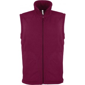 LUCA - MEN'S MICRO FLEECE GILET, Wine (Vests)