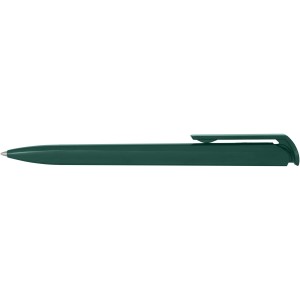 Lucia recycled plastic ballpoint pen, Forest green (Plastic pen)