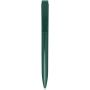 Lucia recycled plastic ballpoint pen, Forest green