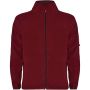 Luciane men's full zip fleece jacket, Garnet