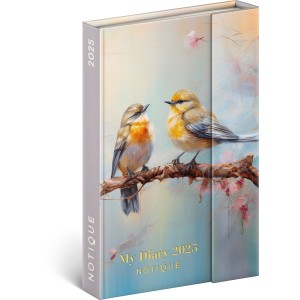 Mgnessel zrd agenda Birds 2022, 11  16 cm (Calendars)