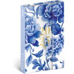 Mgnessel zrd agenda Blue flower 2025, 11 x 16 cm <font size=1>[ENG]</font> (5412BF)