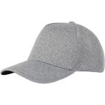 Manu 5 panel stretch cap, Heather grey (38682800)