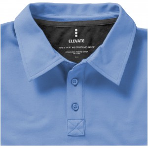 Markham short sleeve men's stretch polo, Light blue (Polo shirt, 90-100% cotton)