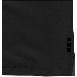 Markham short sleeve men's stretch polo, solid black (Polo shirt, 90-100% cotton)