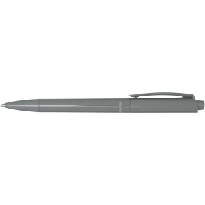 Martha recycled plastic ballpoint pen, Grey (Plastic pen)