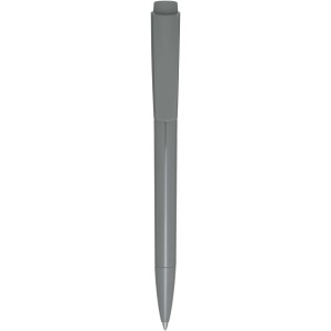 Martha recycled plastic ballpoint pen, Grey (Plastic pen)