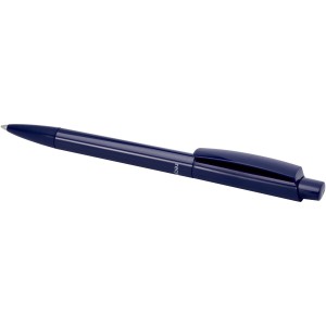 Martha recycled plastic ballpoint pen, Navy (Plastic pen)