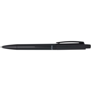 Martha recycled plastic ballpoint pen, Solid black (Plastic pen)