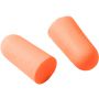 Memory foam earplugs, orange