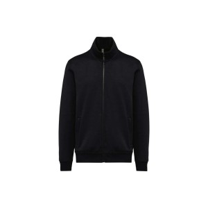 MEN'S FLEECE CADET JACKET, Black (Polar pullovers)