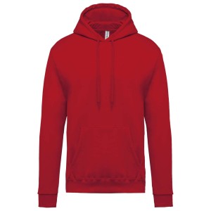 MEN?S HOODED SWEATSHIRT, Cherry Red (Pullovers)