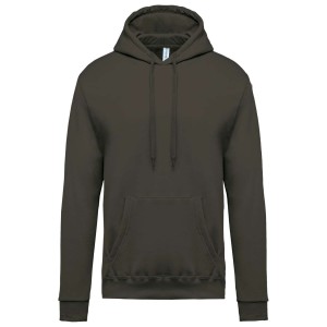 MEN?S HOODED SWEATSHIRT, Green Olive (Pullovers)