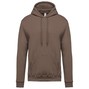 MEN?S HOODED SWEATSHIRT, Moka Brown (Pullovers)