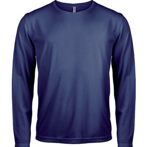 MEN'S LONG-SLEEVED SPORTS T-SHIRT, Sporty Navy ()