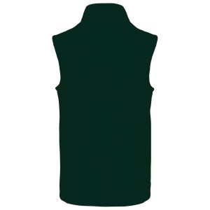 MEN'S SOFTSHELL BODYWARMER, Bottle Green (Vests)