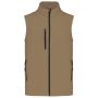 MEN'S SOFTSHELL BODYWARMER, Camel