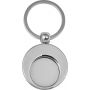 Metal 2-in-1 key holder Christie, silver