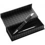 Metal ballpen Malika, black/silver