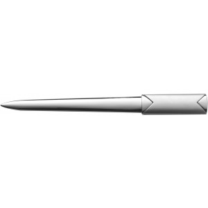 Metal letter opener Alenna, silver (Office desk equipment)