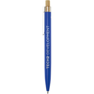 Nooshin recycled aluminium ballpoint pen, Blue (Metallic pen)