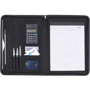 Microfibre folder Rianna, black (Folders)