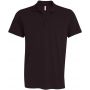 MIKE - MEN'S SHORT-SLEEVED POLO SHIRT, Chocolate