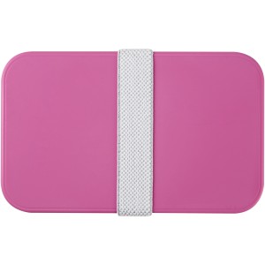 MIYO double layer lunch box, Pink, White, White (Plastic kitchen equipments)