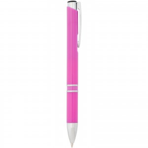 Moneta ABS click ballpoint pen, Magenta (Plastic pen)