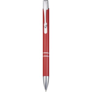 Moneta aluminium click ballpoint pen, Red (Metallic pen)