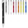 Moneta anodized aluminium click ballpoint pen- Black Ink, Re