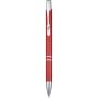 Moneta recycled aluminium ballpoint pen (blue ink), Red