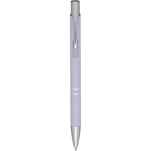 Moneta soft touch ballpoint pen, Lilac (Metallic pen)