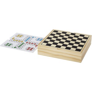 Monte-carlo multi board game set, Wood (Games)