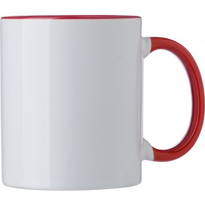 Ceramic mug Blair, red (Mugs)