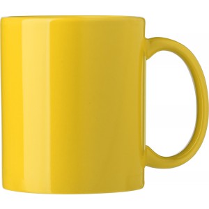 Ceramic mug Kenna, yellow (Mugs)