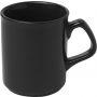 Porcelain mug Jamie, black