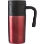Stainless steel mug Kristi, red