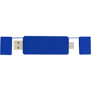 Mulan dual USB 2.0 hub, Royal blue (Eletronics cables, adapters)