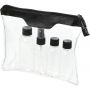 Munich airline approved travel bottle set, solid black