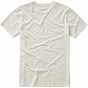 Nanaimo short sleeve men's t-shirt, Light grey (T-shirt, 90-100% cotton)