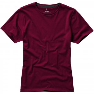 Nanaimo short sleeve women's T-shirt, Burgundy (T-shirt, 90-100% cotton)