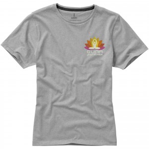 Nanaimo short sleeve women's T-shirt, Grey melange (T-shirt, 90-100% cotton)